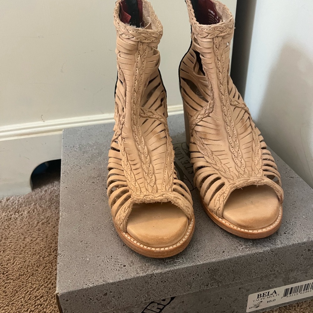 Freebird by Steven Tan Heeled Boots with Bohemian Flair